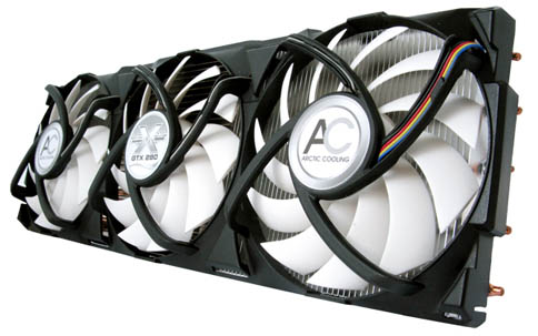 画像集#001のサムネイル/GTX 285/280/260対応の大型GPUクーラー「Accelero XTREME GTX 280」