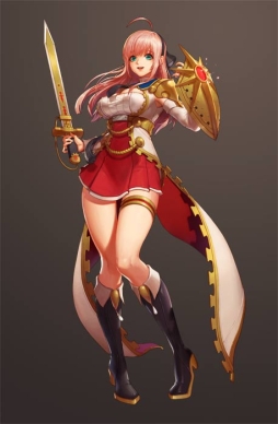 画像集#004のサムネイル/「アラド戦記」に盾と剣を使って戦う新キャラクター「ナイト」が実装。記念の育成イベントなども開催に