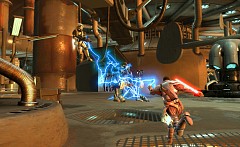 画像集#002のサムネイル/［E3 2008＃33］フォースと共にあれ！　「Star Wars： The Force Unleashed」はフォースをグリグリと使えるアクションゲーム