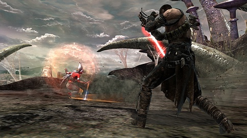 画像集#004のサムネイル/［E3 2008＃33］フォースと共にあれ！　「Star Wars： The Force Unleashed」はフォースをグリグリと使えるアクションゲーム