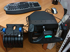 画像集#015のサムネイル/フライトシマー必携か? 「Pro Flight Yoke System」のレビューを掲載