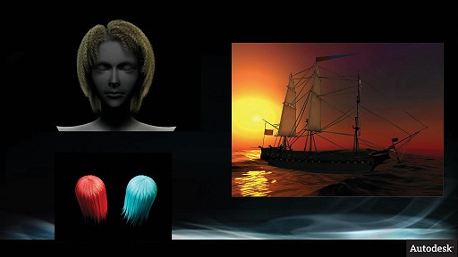 画像集#024のサムネイル/オートデスク，「Maya 2013」など3D CG制作ソフトウェアおよびゲームミドルウェアの新製品を発表