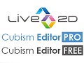 描いた絵がそのまま動く「Live2D Cubism」が一般販売に。アカデミック版やFREE版も提供開始