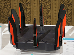 TP-Link,10756Mbpsのスループットを実現したWi-Fi 6対応ゲーマー向け無線LANルーター「Archer AX11000」を国内発売