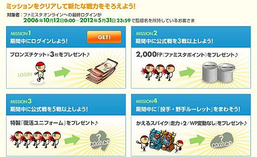 画像集#005のサムネイル/「ファミスタ オンライン」新しい“ロビー”を実装。メニューのカスタマイズが可能に