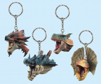 画像集#001のサムネイル/「モンスターハンター」組立式フィギュア＆ヘッドキーホルダー登場