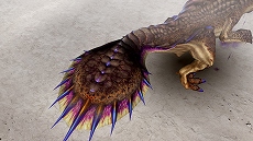 画像集 No.009のサムネイル画像 / 「モンスターハンター フロンティアG」大型アップデート「G8」で狩猟解禁となる「ガスラバズラ」と「ジンオウガ」の生態が公開