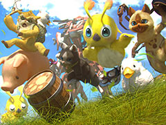 「MHF-Z」で「PSO2」コラボが本日スタート。PSO2なクエストや装備が登場,メゼポルタ広場には人型搭乗兵器「A.I.S」の姿も