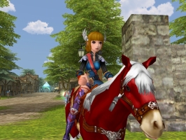 画像集#003のサムネイル/「81Keys」,プレイヤーキャラが騎乗できる乗り物をムービーとスクリーンショットで紹介。種族によっては,「自転車」が“三輪車”に