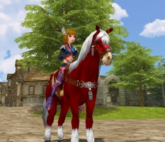 画像集#004のサムネイル/「81Keys」,プレイヤーキャラが騎乗できる乗り物をムービーとスクリーンショットで紹介。種族によっては,「自転車」が“三輪車”に