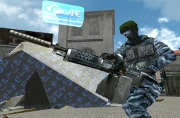 画像集#007のサムネイル/「クロスファイア」，チェーンソーのような見た目のマシンガン「KAC ChainSAW」を本日実装。2013年前半の大会スケジュールも発表に