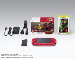 画像集#002のサムネイル/PSP-3000と「MHP2G」のセット“新米ハンターズパック”が7月23日に発売