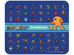 「ロックマン」モチーフのSteelSeries製マウスパッドが2月28日より国内限定販売へ。日本限定「Gaming Retrospective」シリーズ第3弾
