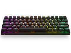 SteelSeries,60%サイズの10キーレスキーボード「Apex Pro Mini」を発売。新型スイッチでさらなる高速入力と低遅延を実現