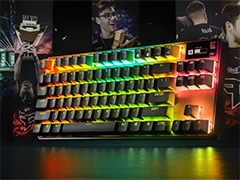 ゲーマー向けキーボード「Apex Pro」がRapid Trigger対応に。最新ファームウェアの正式提供が始まる