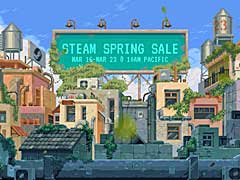 Steamスプリングセール対象タイトルの一部が明らかに。予告トレイラーをチェックして3月17日の開始に備えよう