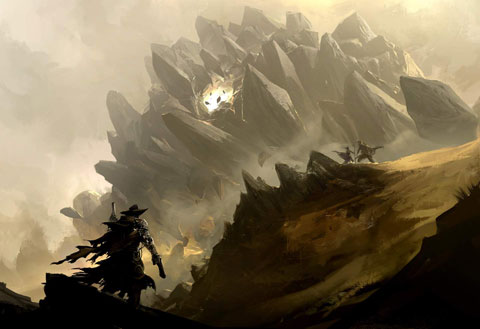 画像集#004のサムネイル/［G-Star 2011］「Guild Wars 2」のプレゼンテーションのムービーを掲載。アンデッドドラゴンとのレイドシーンは必見だ