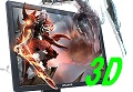 春だ飛び出せ,3Dステレオ映像ゲーム環境(その2)Zalman製液晶ディスプレイ編