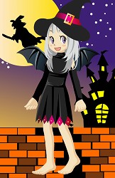 画像集#004のサムネイル/10月といえばハロウィン！　「ミィア」にお化けや魔女の衣装