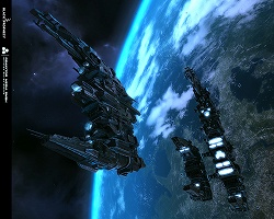 画像集#001のサムネイル/スペースコンバットMMO「Black Prophecy」，βテスターの募集がスタート