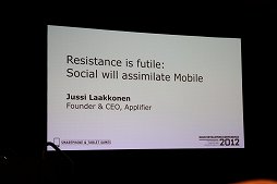 #001Υͥ/GDC 2012񹳤̵̣ϥХƱ롣ApplifierCEO륽륢ץĤ
