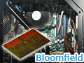 Intel,次世代のデスクトップPC向けCPU「Bloomfield」搭載システムを公開