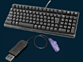 DHARMAPOINT,ゲーマー向けメカニカルキーボード&レーザーマウスの新製品を発表。PS/2-USBコンバータも
