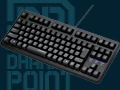 Nキーロールオーバー対応のDHARMAPOINT製低価格キーボードにテンキーレスモデルが登場。1月下旬に4980円で発売