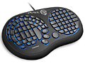 ゲーマー向け“片手用フルキーボード”「Warrior Xxtreme」が2008年2月発売