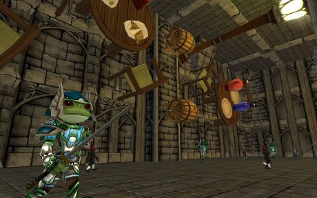 画像集#005のサムネイル/ブラウザで動作する3D MMORPG「いきものがたり」,ダンジョンに関する情報とスクリーンショットが公開に