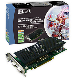 画像集#002のサムネイル/ELSA，ファンレス仕様の「リネージュII」推奨9600 GTカード発売