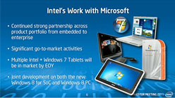 画像集#023のサムネイル/Intel,3年で14nmプロセス世代へ移行するAtomのロードマップを公表。Ivy Bridge&Haswell世代では10〜20Wクラスの超薄型ノートPCも実現へ