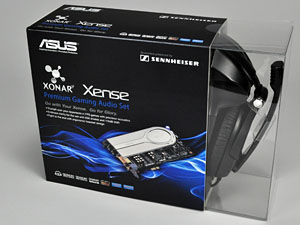 画像集#036のサムネイル/ASUS＋Sennheiserは何を生んだか？ サウンドカードとヘッドセットのコラボ製品「Xonar Xense」レビュー