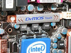 画像集#004のサムネイル/［COMPUTEX 2008＃23］マザーボードからグラフィックスカードへと広がる，MSIの省電力ブランド「DrMOS」