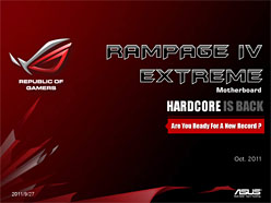 画像集#002のサムネイル/「Sandy Bridge-E」はまもなく登場? ゲーマー向けX79マザーボード「Rampage IV Extreme」を写真で見る