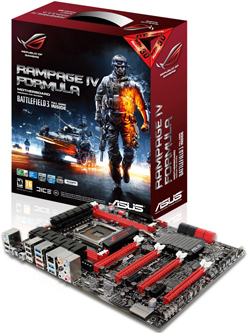 画像集#004のサムネイル/ASUS，X79搭載のゲーマー向けマザーボード「Rampage IV Formula」を発売。「BF3」ダウンロード権付属モデルも