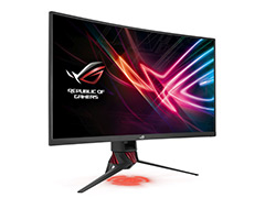 ASUS,垂直144Hz&HDR表示対応の31.5インチ湾曲型液晶ディスプレイ「ROG STRIX XG32VQR」を国内発売