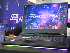 ASUS,「ROG」ブランドの新型ノートPCなど計13製品を一斉に発表。ハイエンドからエントリーまで幅広いラインナップを用意