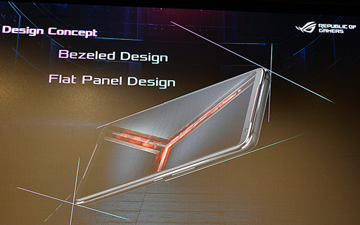 画像集 No.005のサムネイル画像 / ASUS,ゲーム特化スマートフォン新製品「ROG Phone II」を発表。6.59インチ有機ELパネルとSnapdragon 855 Plusを採用する