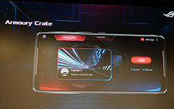 画像集 No.028のサムネイル画像 / ASUS,ゲーム特化スマートフォン新製品「ROG Phone II」を発表。6.59インチ有機ELパネルとSnapdragon 855 Plusを採用する
