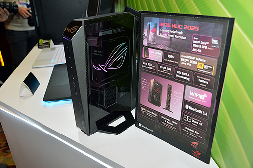 画像集 No.011のサムネイル画像 / GeForce RTX 50搭載のゲーマー向けPCとグラフィックスカードをASUSが公開。国内イベントでも披露の予定あり