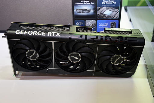 画像集 No.020のサムネイル画像 / GeForce RTX 50搭載のゲーマー向けPCとグラフィックスカードをASUSが公開。国内イベントでも披露の予定あり