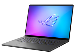 約2kgでGeForce RTX 5090を内蔵するノートPC「ROG Zephyrus G16」など,ゲーマー向けノートPCやタブレットPCをASUSが発表