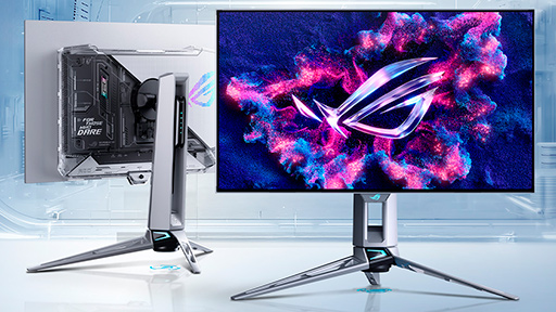 画像ギャラリー No.002のサムネイル画像 / 有機ELパネルで540Hz表示が可能なゲーマー向けディスプレイ「ROG Swift OLED PG27AQWP-W」が11月下旬発売