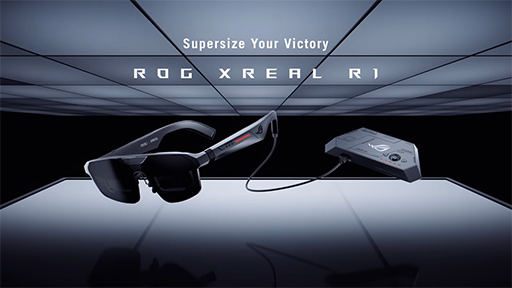 画像ギャラリー No.002のサムネイル画像 / ASUSのサングラス型ディスプレイ「ROG XREAL R1」を試す。究極のゲーマー向けディスプレイはサングラス型か？