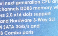 画像集#005のサムネイル/MSI,CeBIT 2009でSLI対応のIntel P55マザーボードを公開