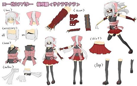 画像集#001のサムネイル/「RUSTY HEARTS」,アバターデザインコンテスト2013の受賞作品が決定。4Gamer賞など5つのイラストが公開に