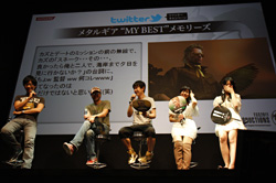 画像集#013のサムネイル/［TGS 2011］「メタルギア」キャスト陣と須田剛一さんがゲストとして登場したKONAMIブースの超豪華ラストステージ「Kojima Productions SPECIAL STAGE」をレポート