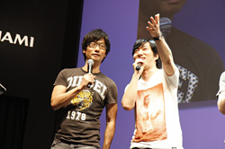 画像集#016のサムネイル/［TGS 2011］「メタルギア」キャスト陣と須田剛一さんがゲストとして登場したKONAMIブースの超豪華ラストステージ「Kojima Productions SPECIAL STAGE」をレポート