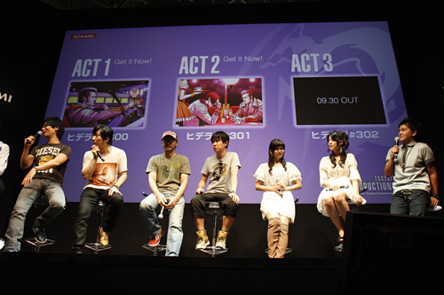 画像集#025のサムネイル/［TGS 2011］「メタルギア」キャスト陣と須田剛一さんがゲストとして登場したKONAMIブースの超豪華ラストステージ「Kojima Productions SPECIAL STAGE」をレポート